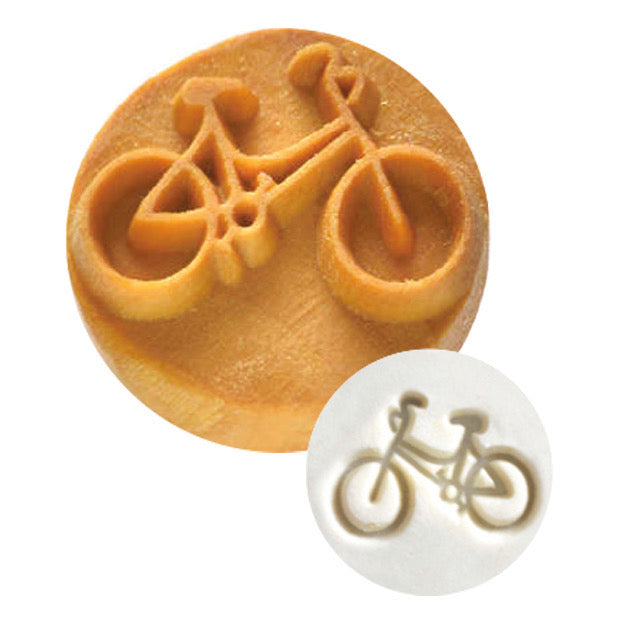 Tampon décoratif VELO bois rond ø 2,5 cm - L = 5cm
