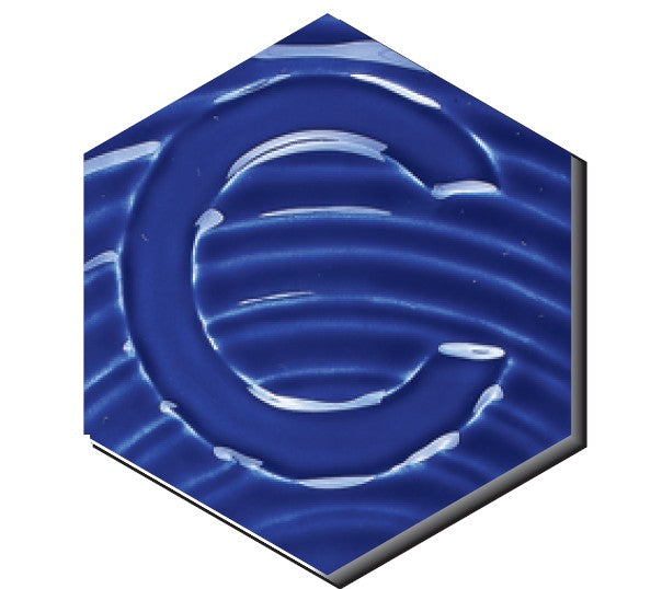 Émail brillant semi-opaque faïence Ceradel - AO-449 Bleu de Sèvres