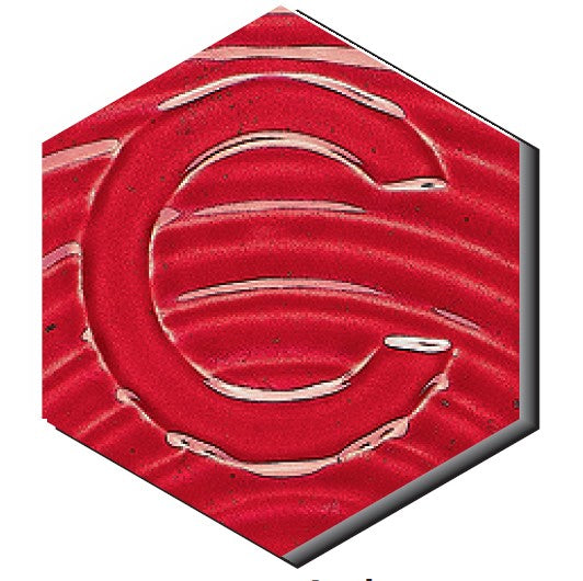 Émail brillant transparent faïence Ceradel - AO-472 Rouge violacé