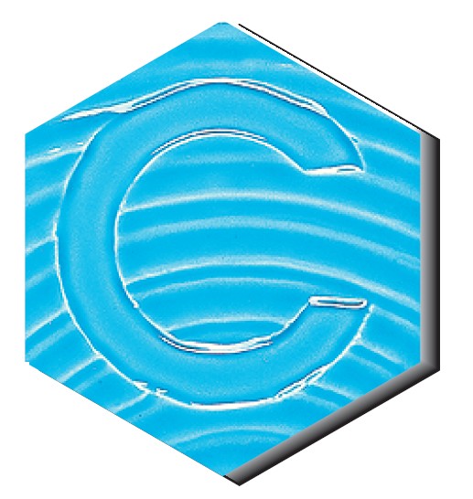 Émail brillant transparent faïence Ceradel - AOP-1036 Bleu layette