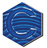 Émail brillant semi-opaque faïence Ceradel - ATP-4025 Bleu vert