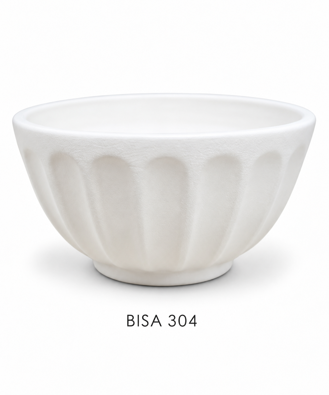 Biscuit Bol déjeuner facette D11,4cm H6,35cm