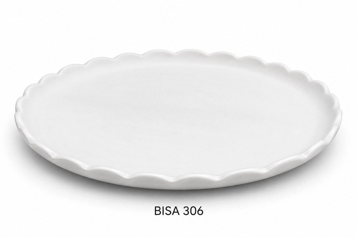 Biscuit Assiette déjeuner D 22,6cm