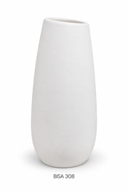 Biscuit Vase asymétrique H 21,5cm