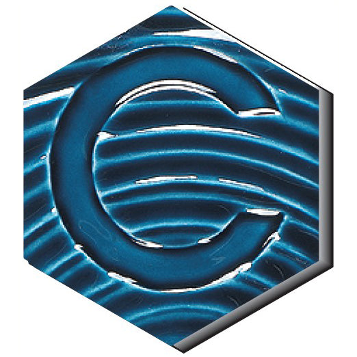 Émail brillant transparent faïence Ceradel - ATP-79 Bleu canard