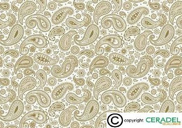 CACHEMIRE OCHRE GOLDEN DIM.50X70