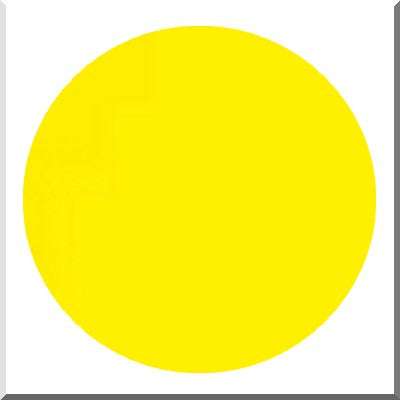 *CERA 110/RGF338 JAUNE Email Transparent-Verre 600°C