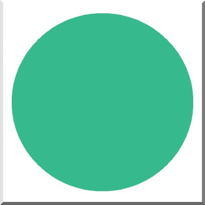 CERA 134/F1447 VERT BLEUTE Email Transparent-Verre 600°C