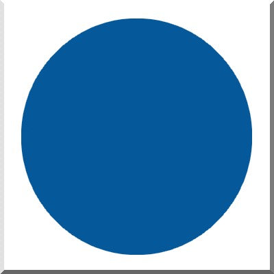 CERA 142/P2205 BLEU Email Transparent-Verre 600°C