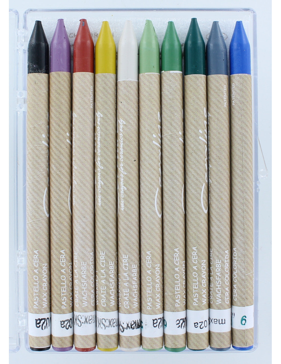 CERALINE CRAYON CIRE SET 10 COULEURS 1085°C