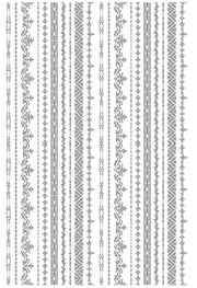CHROMO 70233 SIMILI RELIEF Dim.30x20cm-Temp.780-850°C