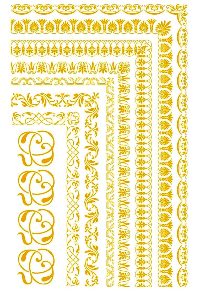 CHROMO 70240 OR Brillant Dim.30x20cm-Temp.780-820°C