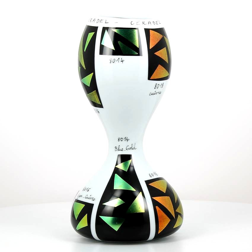 CHROMO DICHRO BLEU-OR DIM.10X10cm