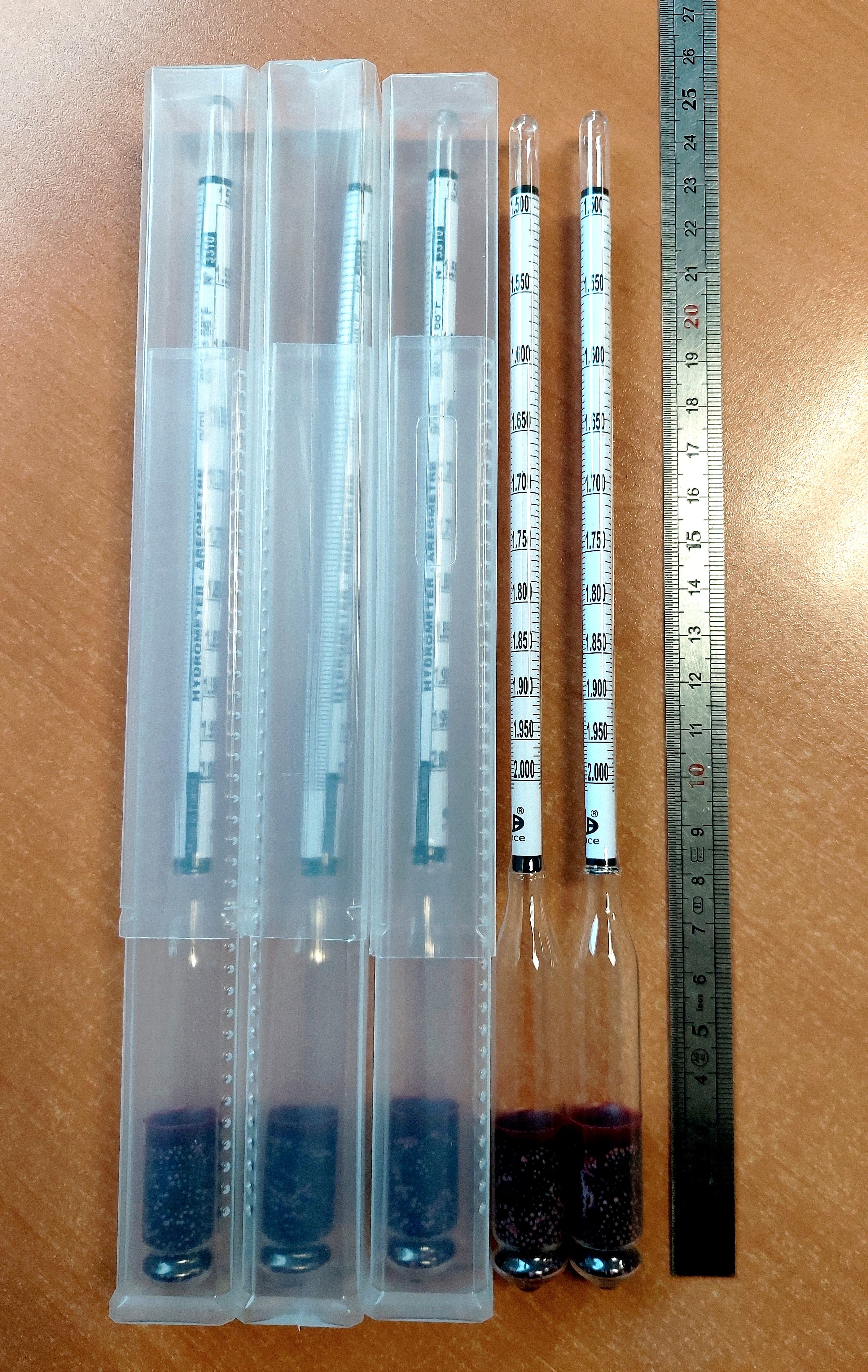 DENSIMETRE B 1500/2000 - 0.005g/ml Tp.20°C-(PM)