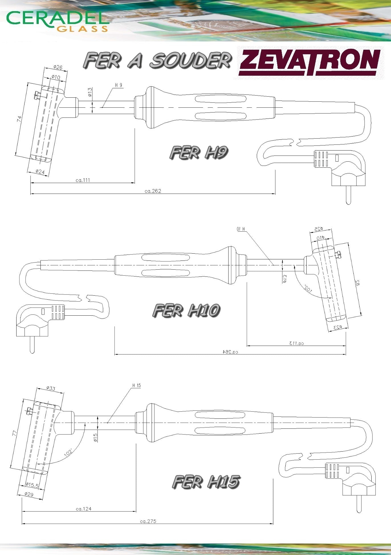 FER MARTEAU H10 Zevatron 140W