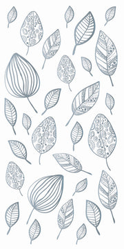 FEUILLAGE D'PLATINE.29motifs.15/50mm maxi**