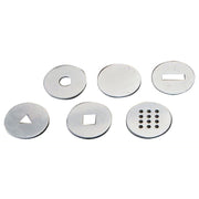 6 FILIERES PLEINES DE RECHANGE POUR HEX 65