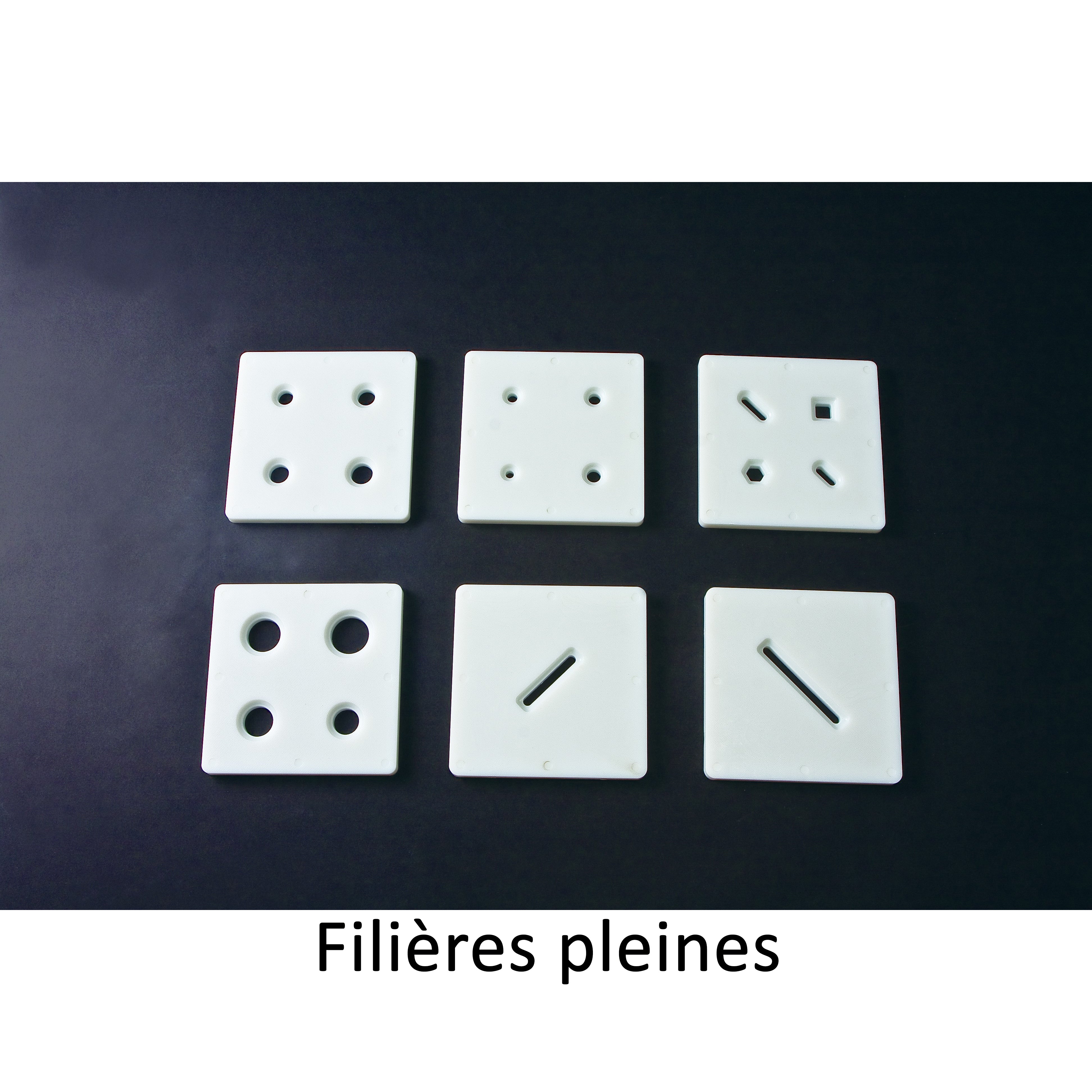 FILIERE MAIN Ø130MM + 12 EMBOUTS