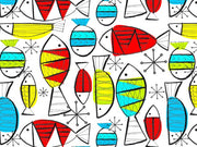 FUNKY FISH Dim.50X70cm/750-850°C