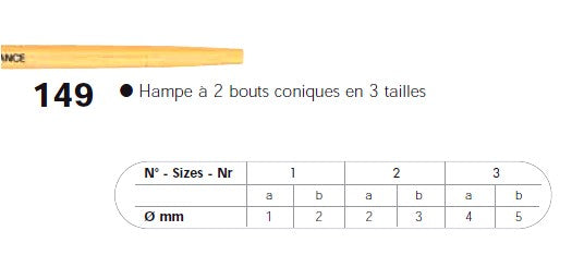 HAMPE Pinceau N°149