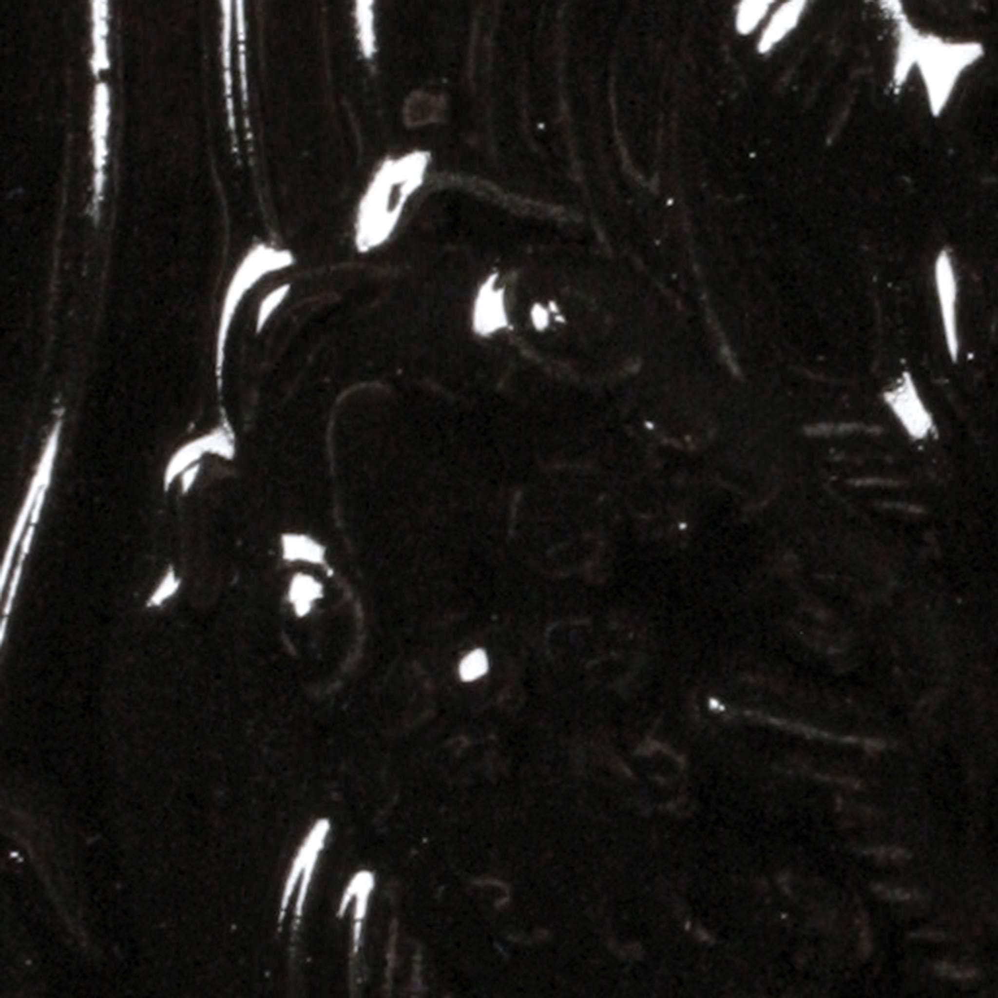 Émail brillant faïence Amaco - LG1 True Black