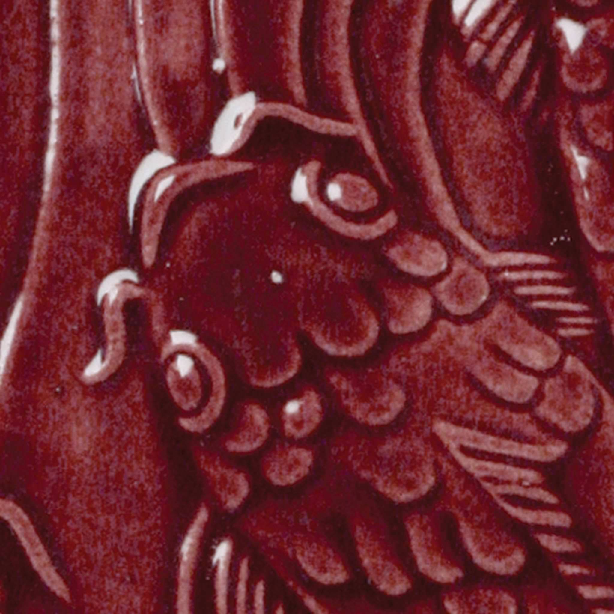 Émail brillant faïence Amaco - LG50 Maroon