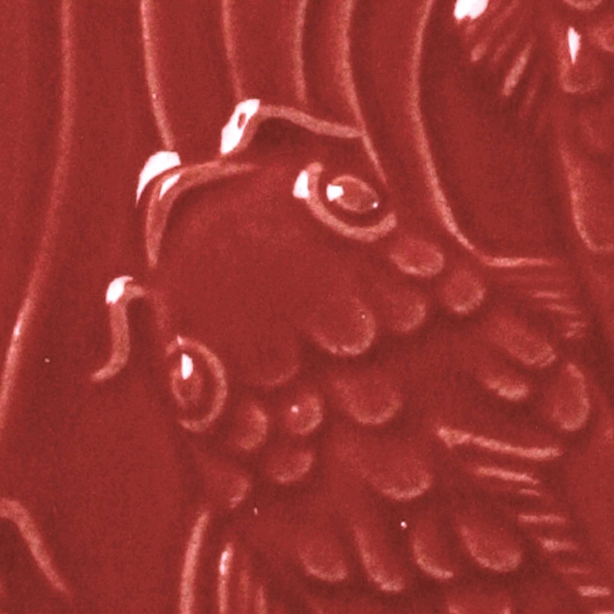 Émail brillant faïence Amaco - LG57 Intense Red