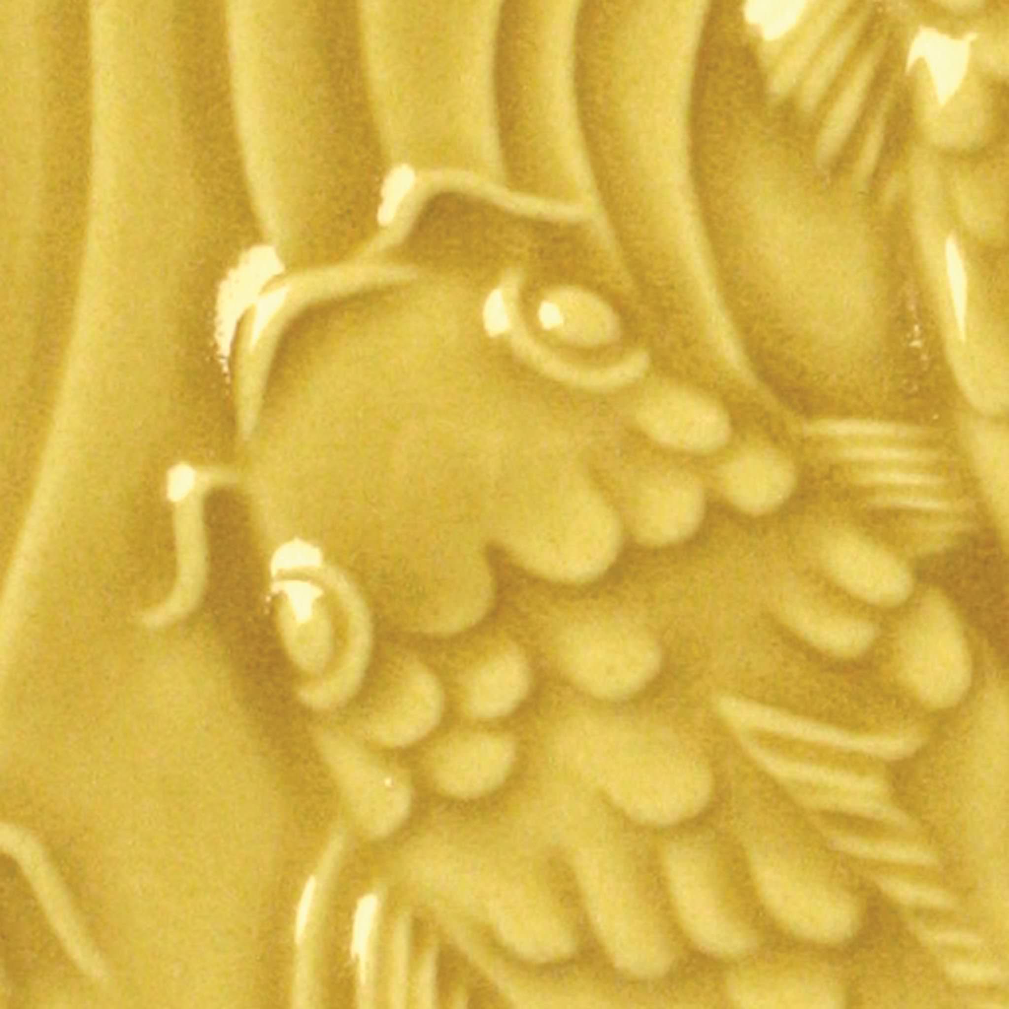 Émail brillant faïence Amaco - LG60 Dark Yellow