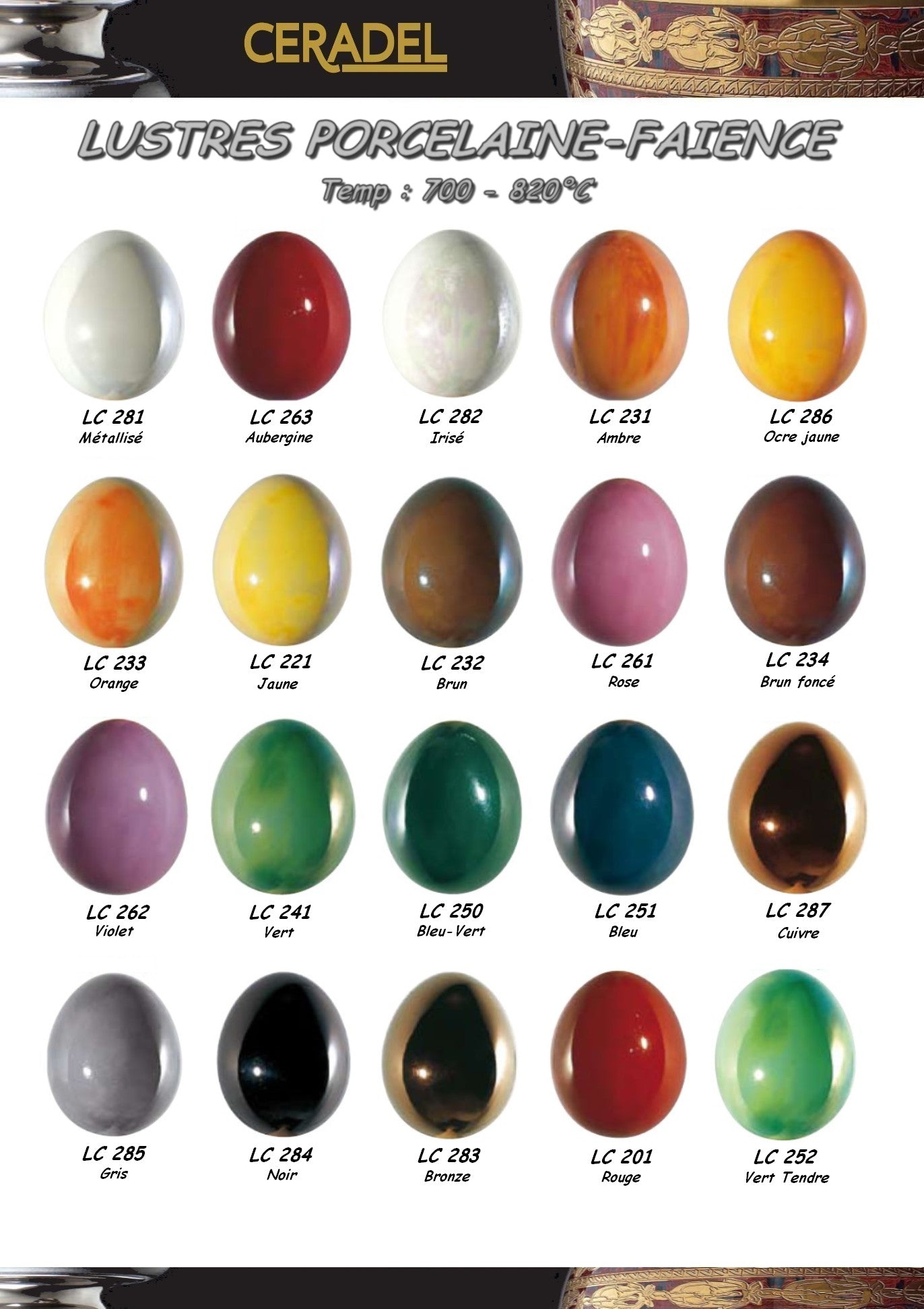 Lustre Ceradel – LC-284 Noir