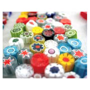 MILLEFIORI TRANS 3-4mm/100Gr