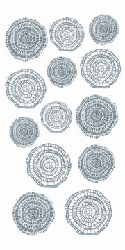 MOSAIQUE D'PLATINE.13motifs.25/40mm maxi**