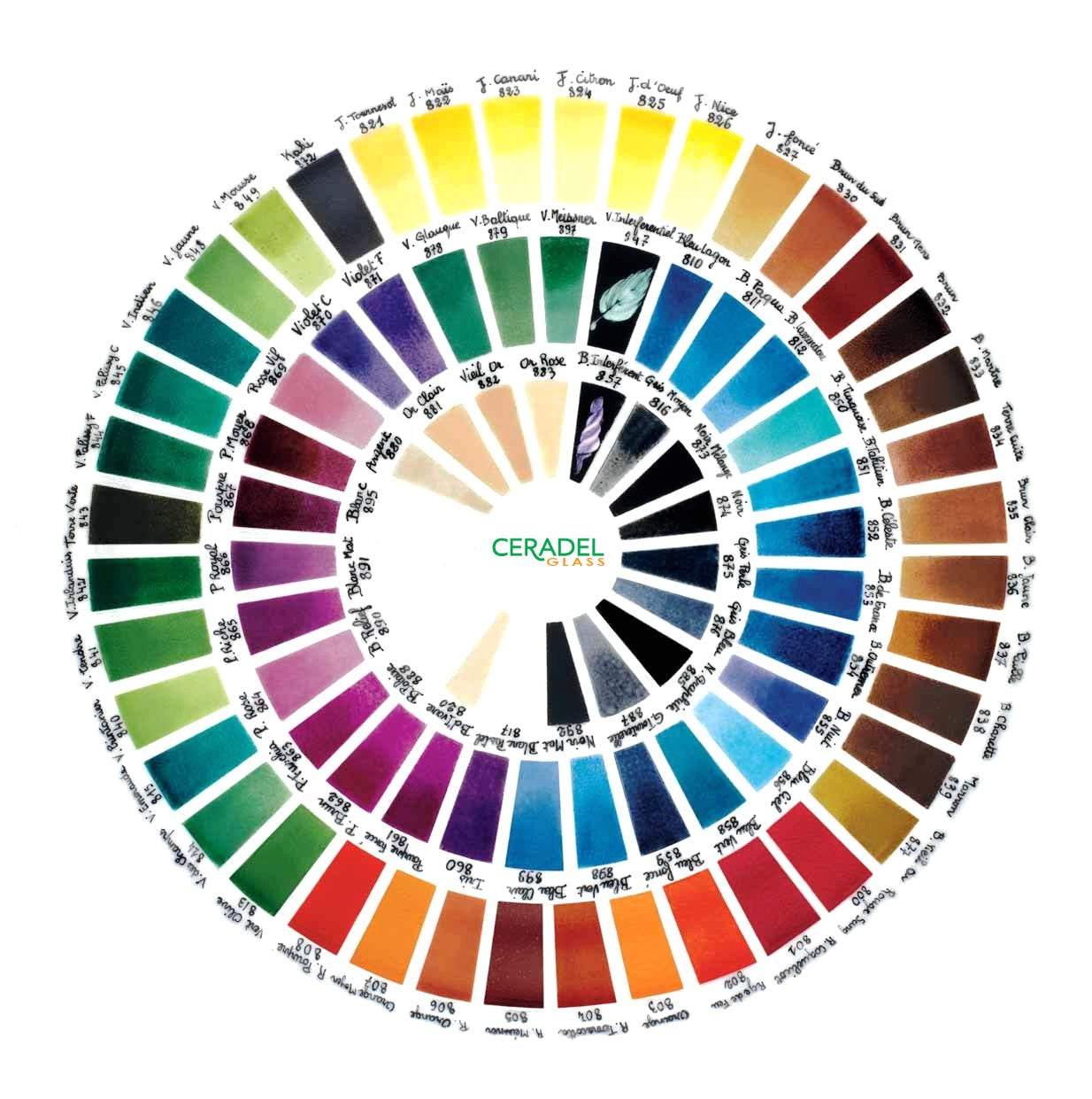 *CERA 885/F4059S NOIR GRAPHITE Q-DRI (750-840°C)