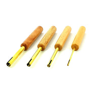 SERIE DE 4 OUTILS A EVIDER C45