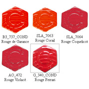 PALETTE DECOUVERTE EMAUX SANS PLOMB ROUGE