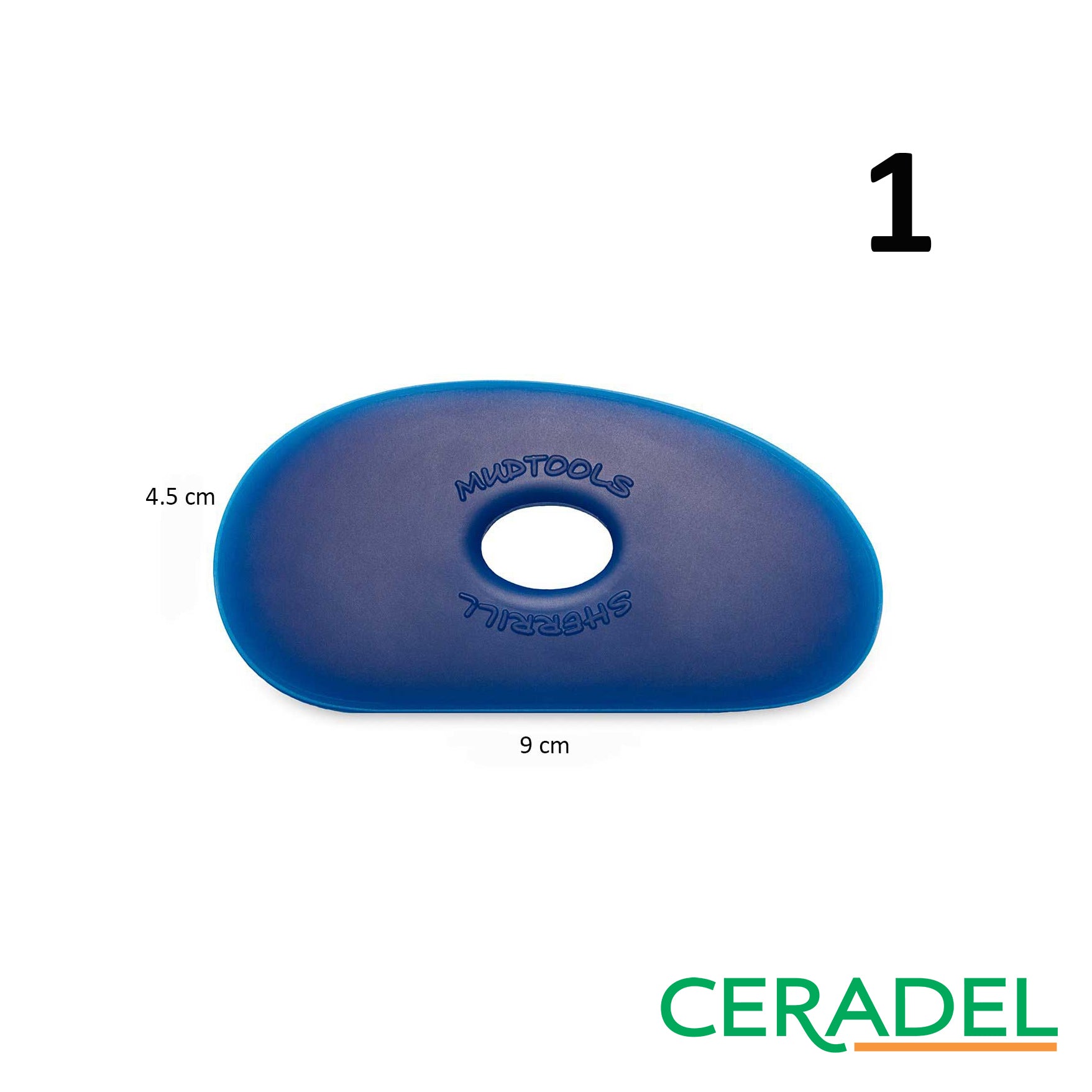 PALETTE FLEXIBLE BLEUE (FERME) MUDTOOLS