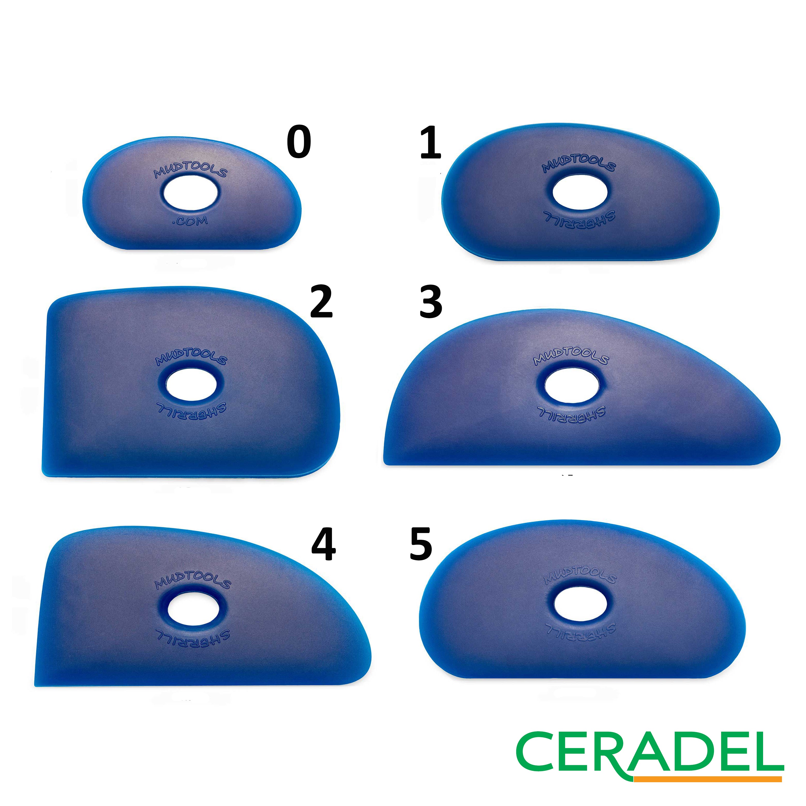 PALETTE FLEXIBLE BLEUE (FERME) MUDTOOLS