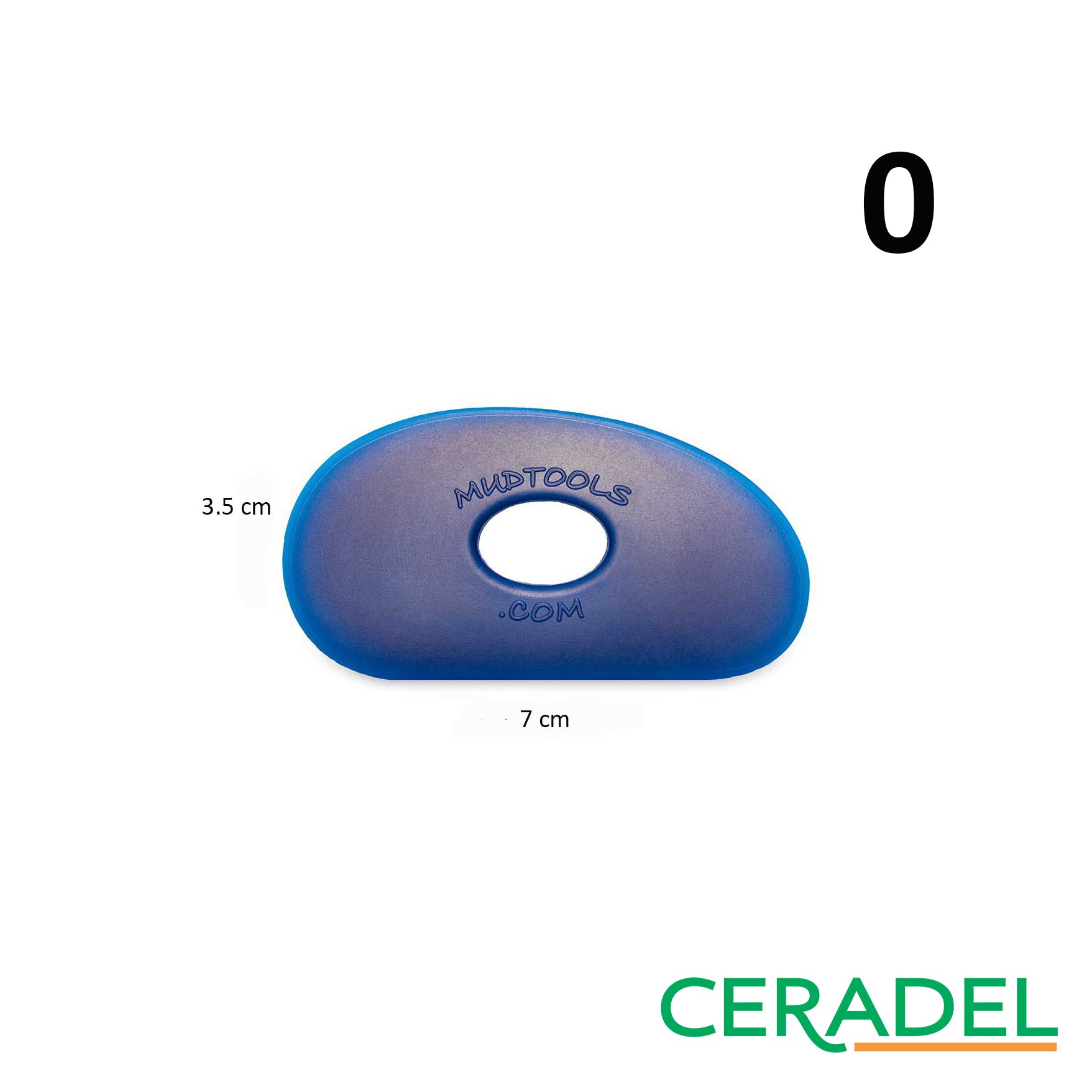 PALETTE FLEXIBLE BLEUE (FERME) MUDTOOLS