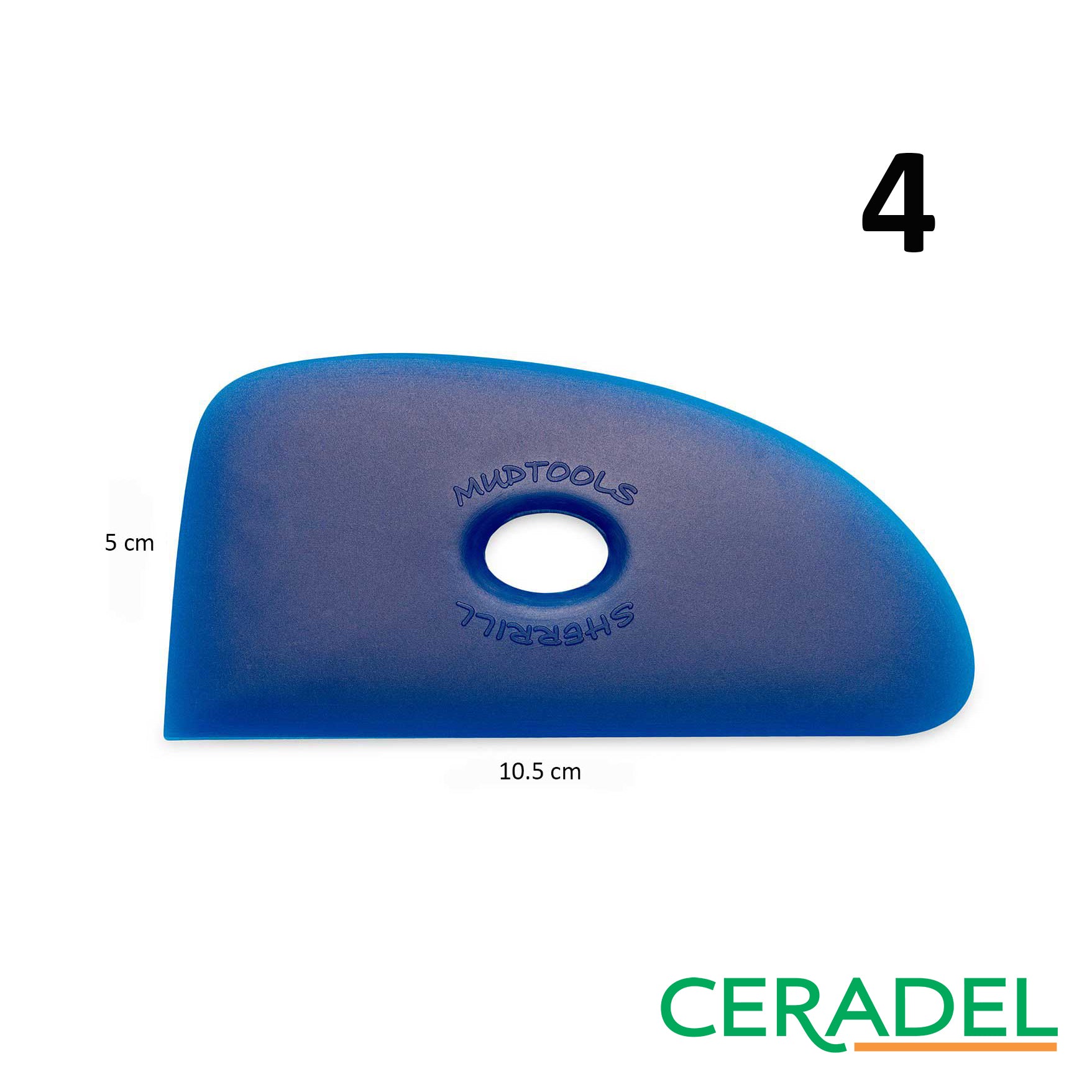 PALETTE FLEXIBLE BLEUE (FERME) MUDTOOLS
