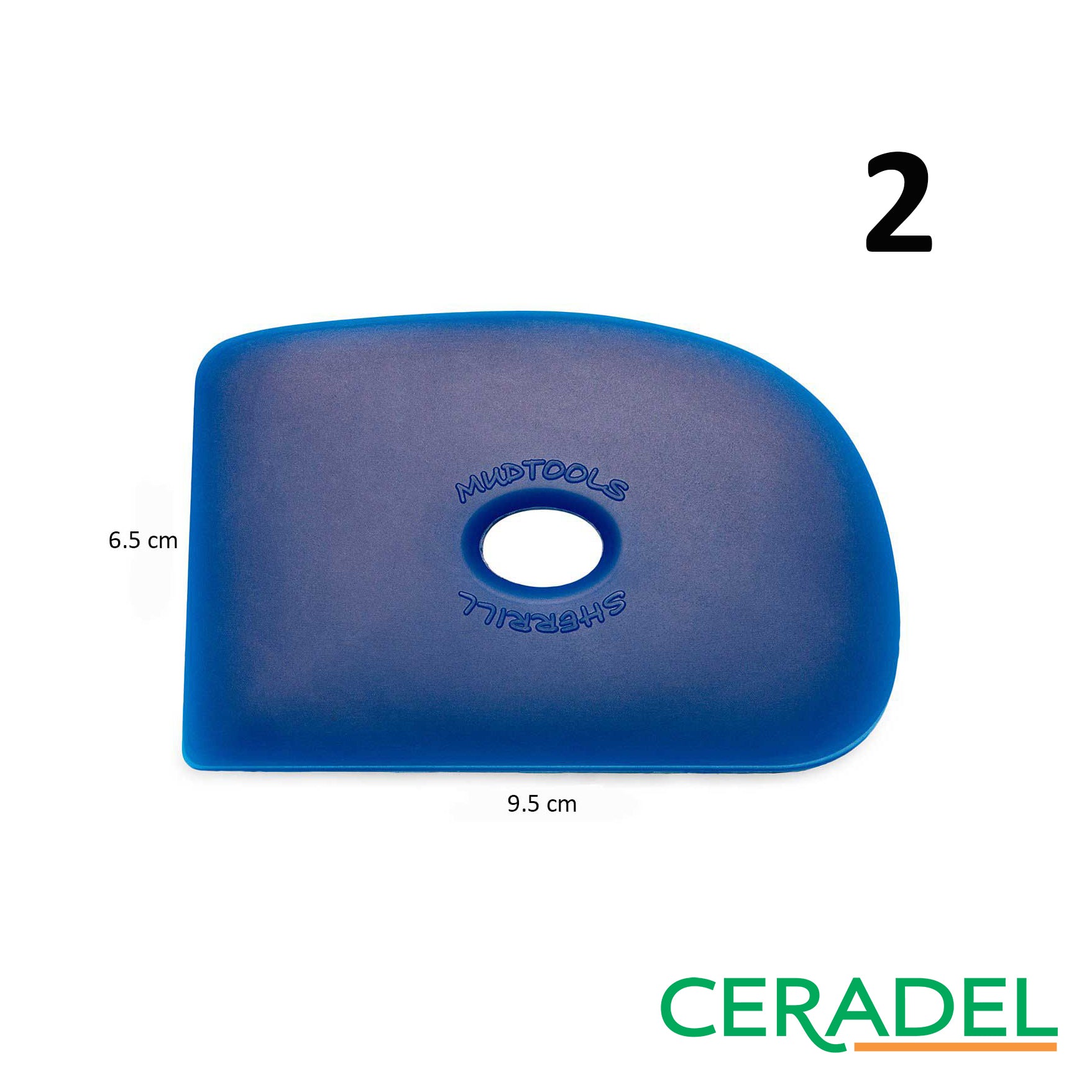 BLAUE FLEXIBLE PALETTE (FEST) MUDTOOLS
