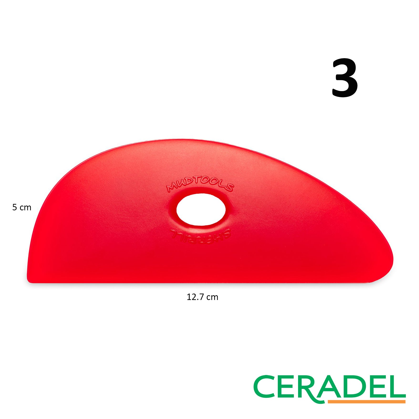 ROTE FLEXIBLE TONWERKZEUGE (SEHR WEICH) MUDTOOLS