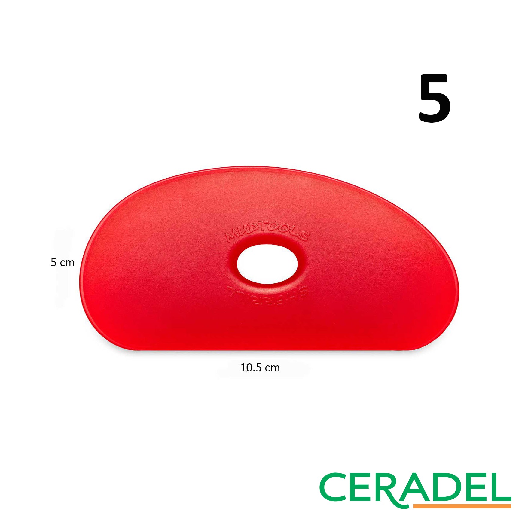 PALETTE FLEXIBLE ROUGE (TRES SOFT) MUDTOOLS