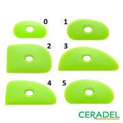 PALETTE FLEXIBLE VERT (MEDIUM) MUDTOOLS