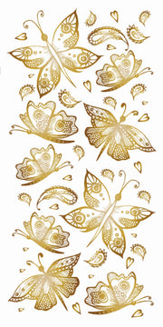 PAPILLONS D'OR.9motifs.30/55mm maxi**