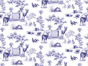 PARKLAND BLUE CHINTZ Dim.50x70cm/750-850°C