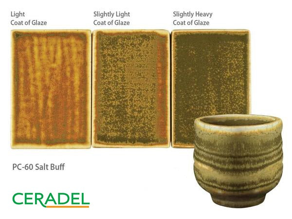 Émail à effets grès & porcelaine Amaco - PC-60 Salt Buff