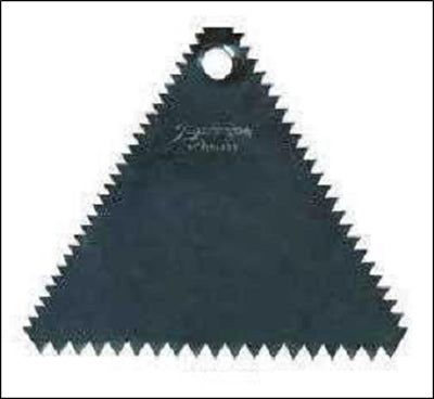 PEIGNE PLASTIQUE TRIANGULAIRE ***