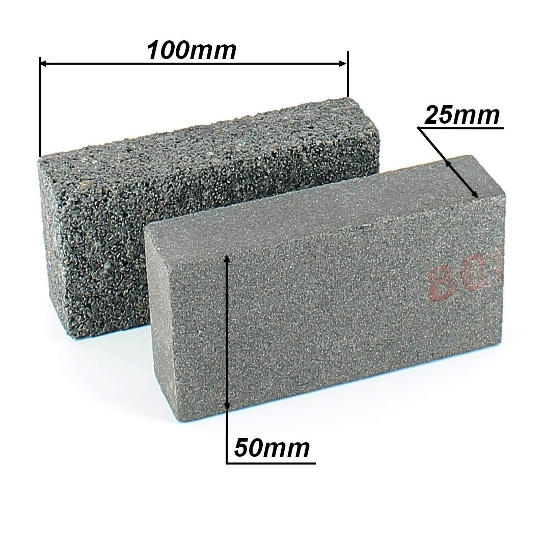 PIERRE CARBORUNDUM Grain gros G24-Dim.100x50x25mm