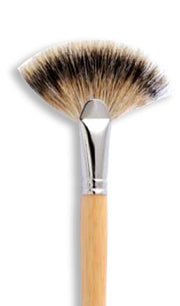 PINCEAU 273EV Brosse eventail blaireau