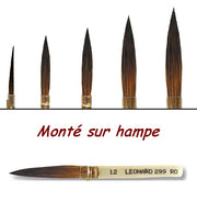 PINCEAU 299RO Rond pointu Long-Petit gris pur