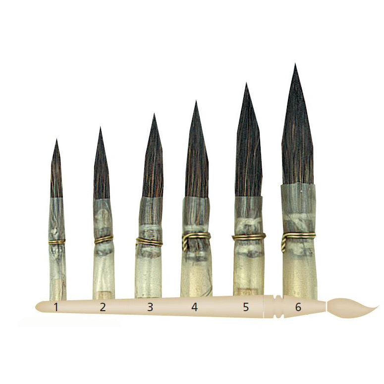 Pinceau LIM 301 Grain de blé Petit gris pur